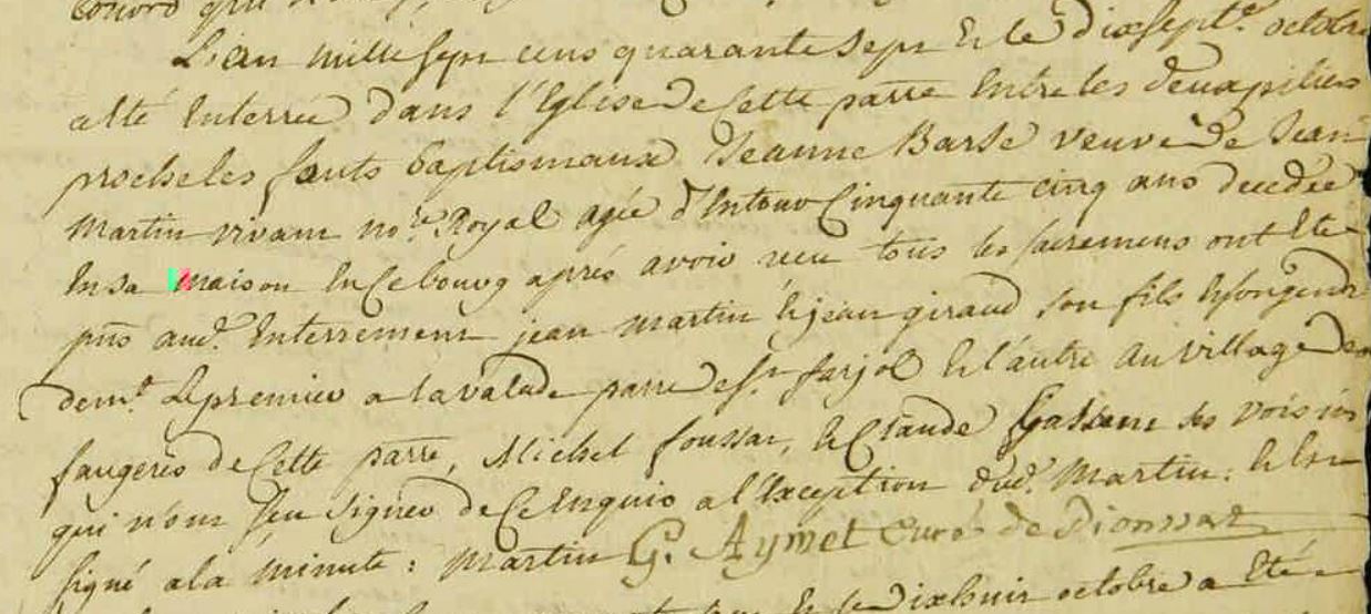 Deces Jeanne Barse 17 10 1747.jpg